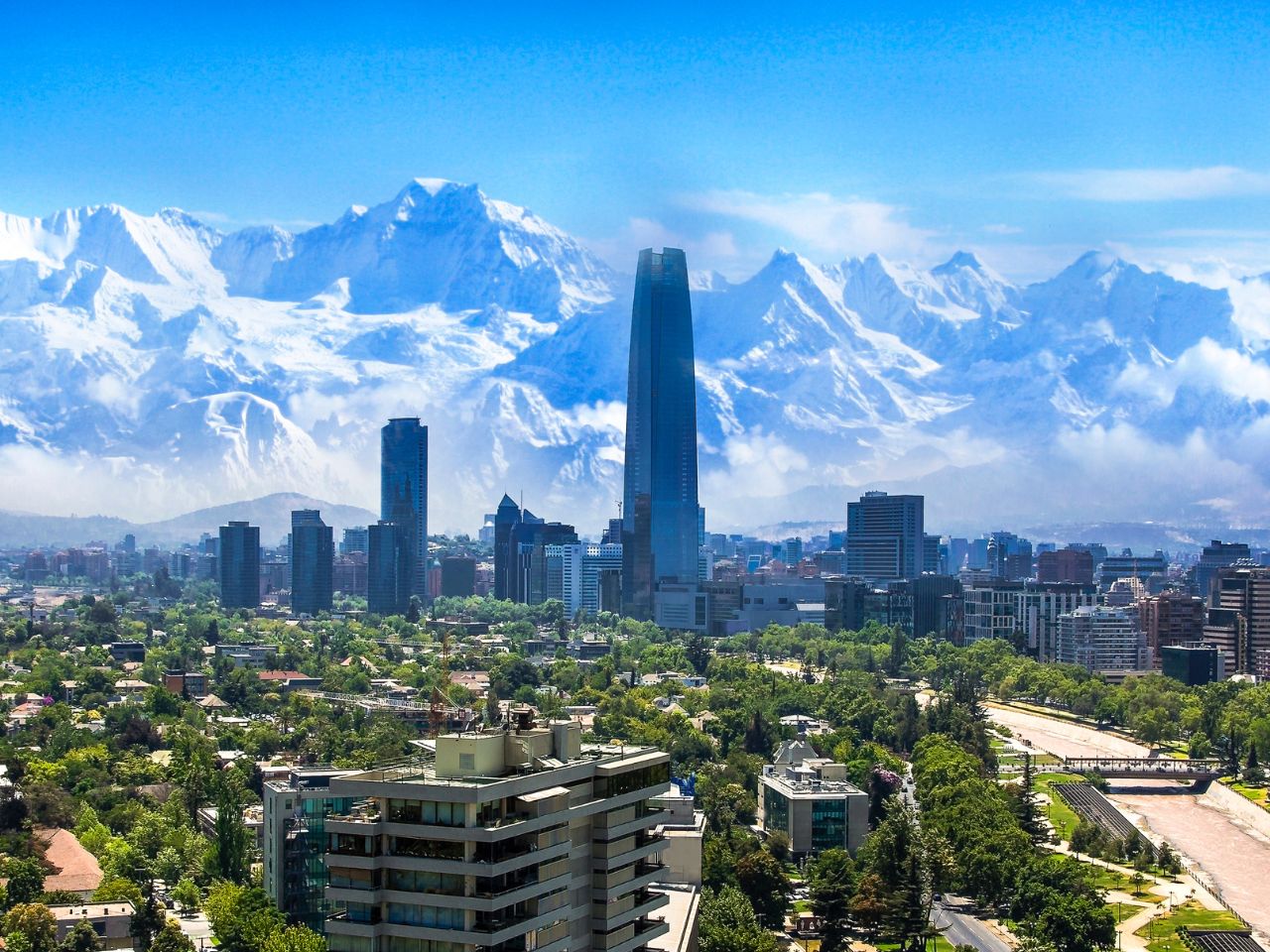santiago skyline